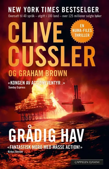 Omslag Grådig hav av Clive Cussler (Heftet)