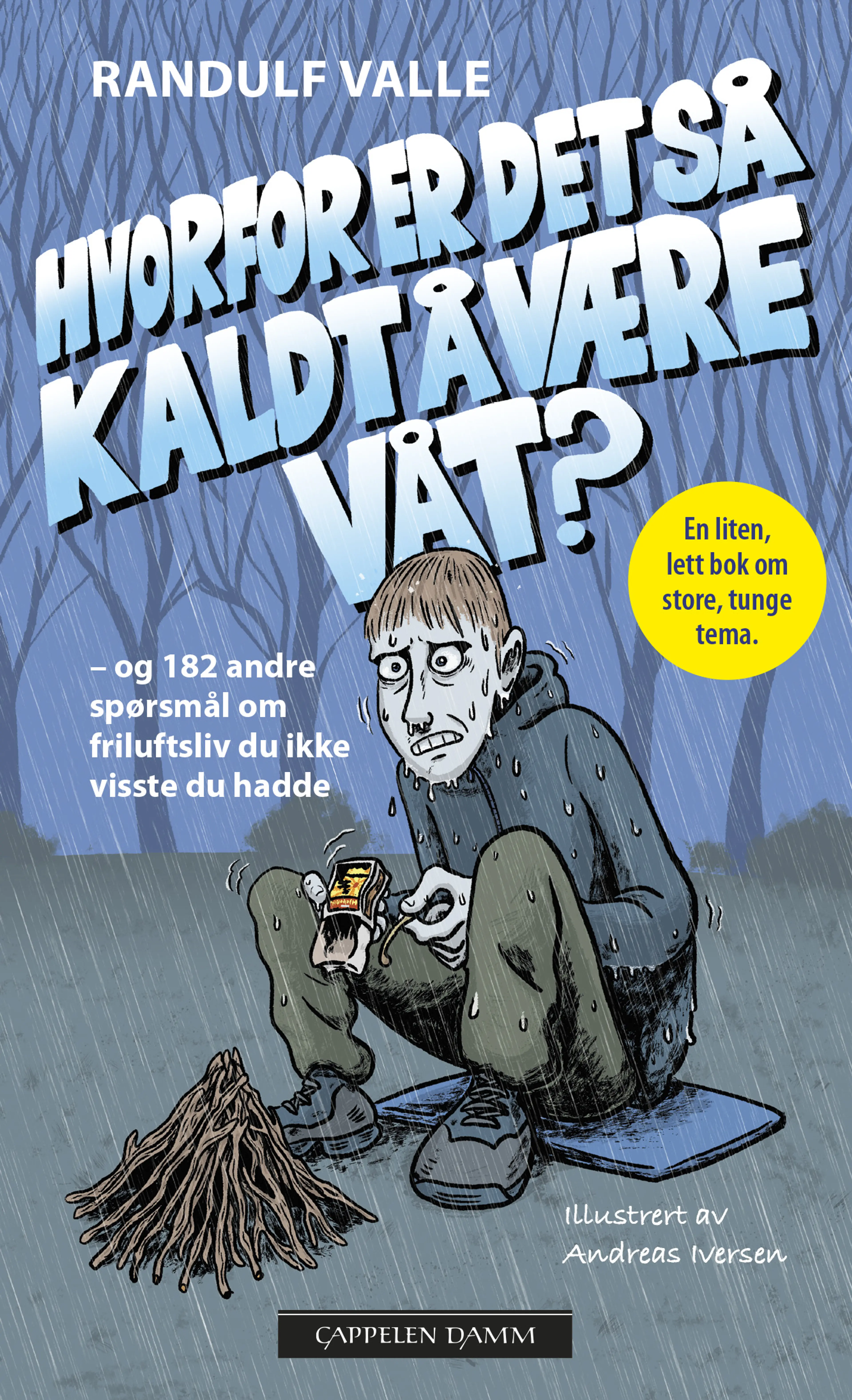 Omslag Hvorfor er det så kaldt å være våt? av Randulf Valle (Heftet)