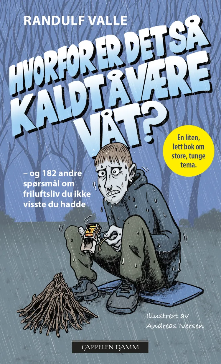 Omslag Hvorfor er det så kaldt å være våt? av Randulf Valle (Heftet)