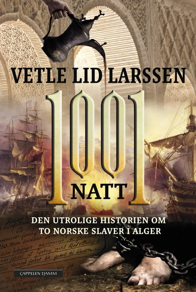 Omslag 1001 natt av Vetle Lid Larssen (Innbundet)