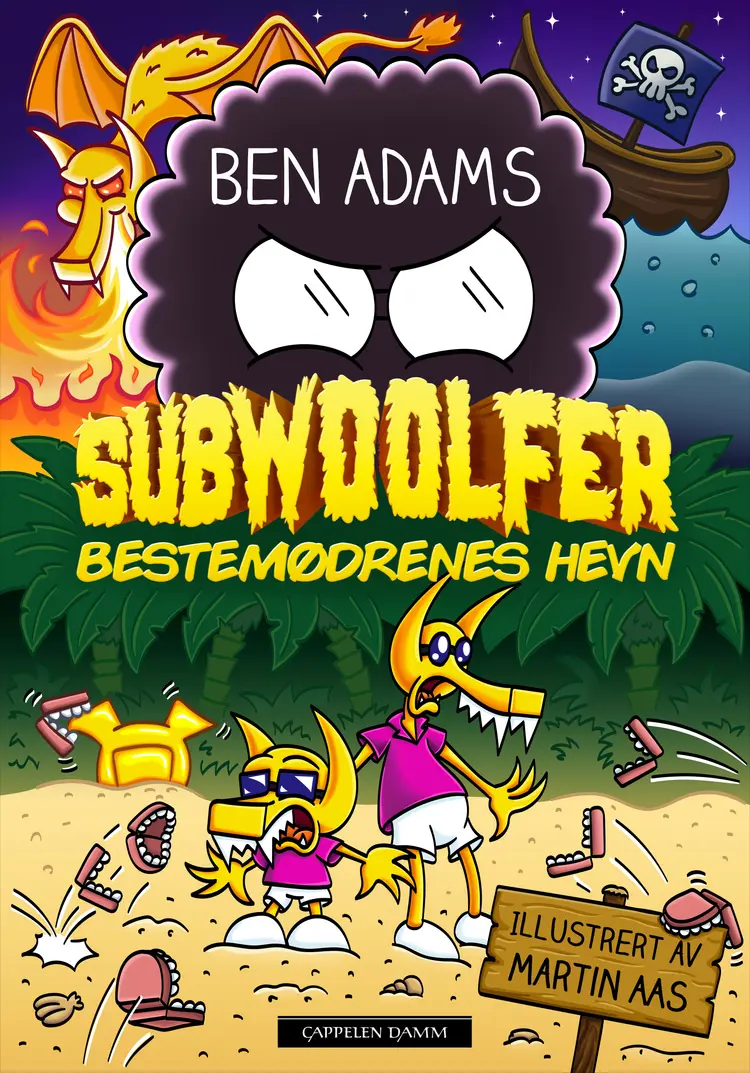 Omslag Subwoolfer. Bestemødrenes hevn av Ben Adams (Ebok)