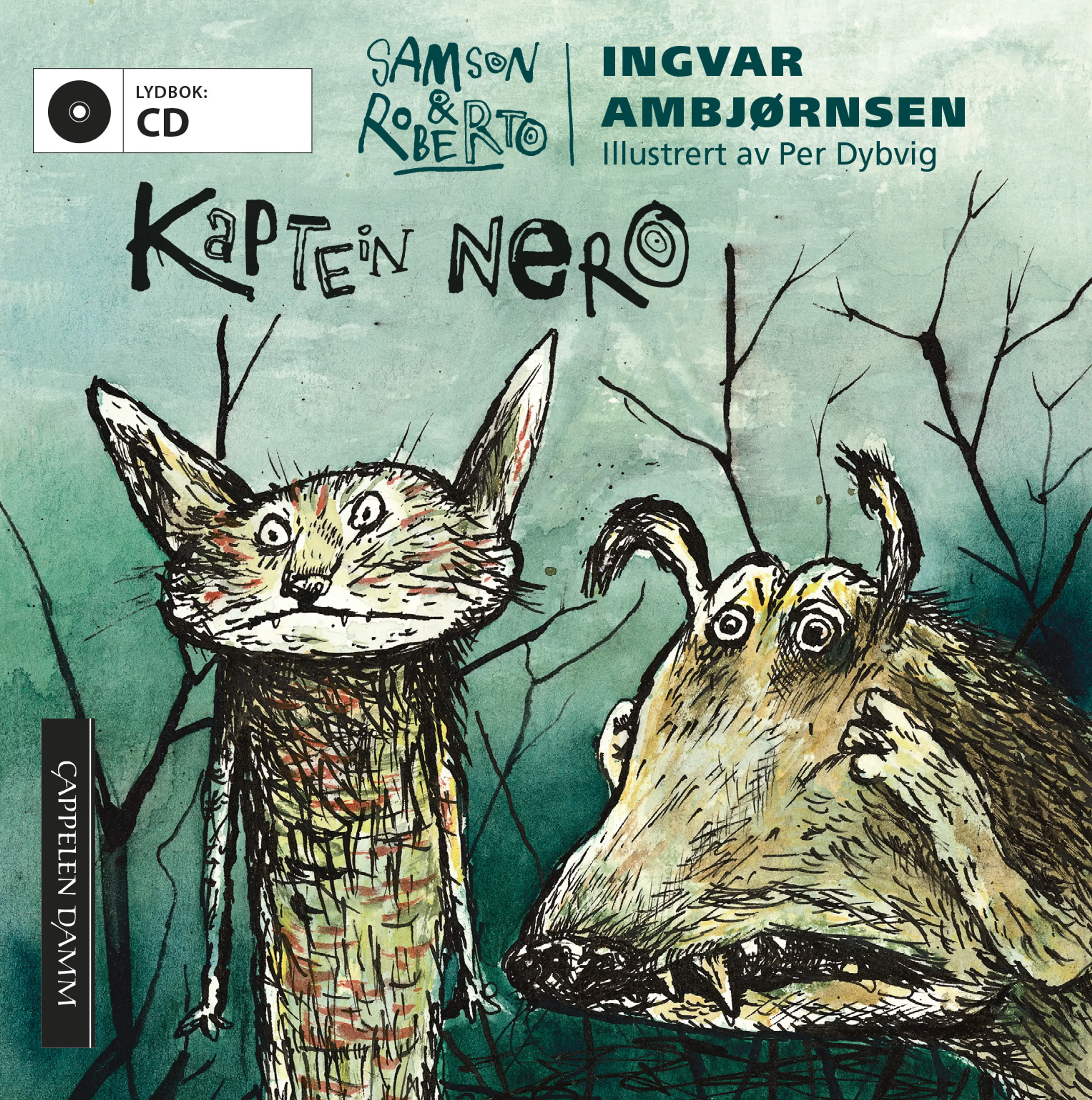 Omslag Kaptein Nero av Ingvar Ambjørnsen (CD)