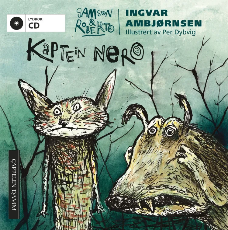 Omslag Kaptein Nero av Ingvar Ambjørnsen (CD)