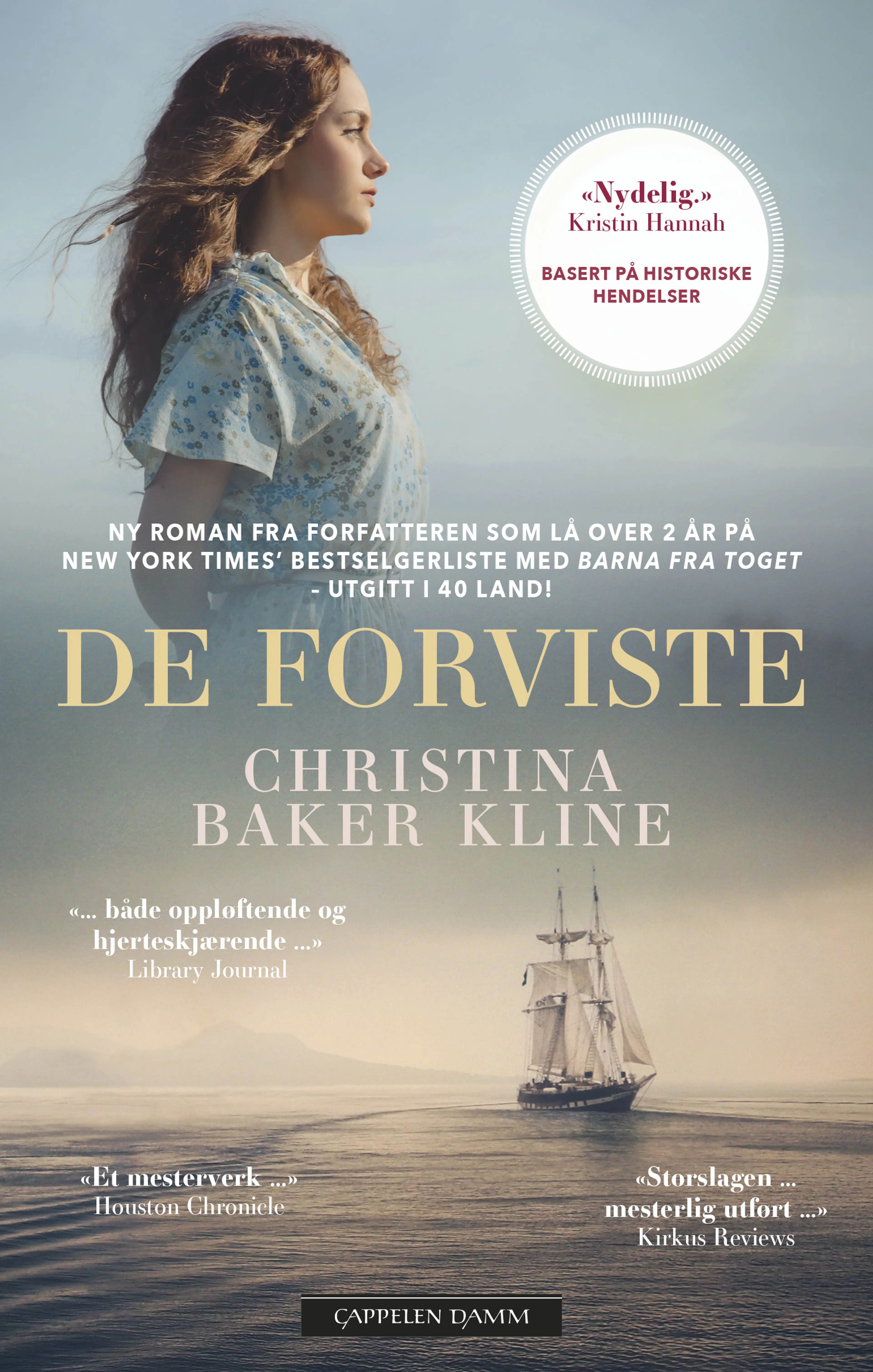 Omslag De forviste av Christina Baker Kline (Heftet)