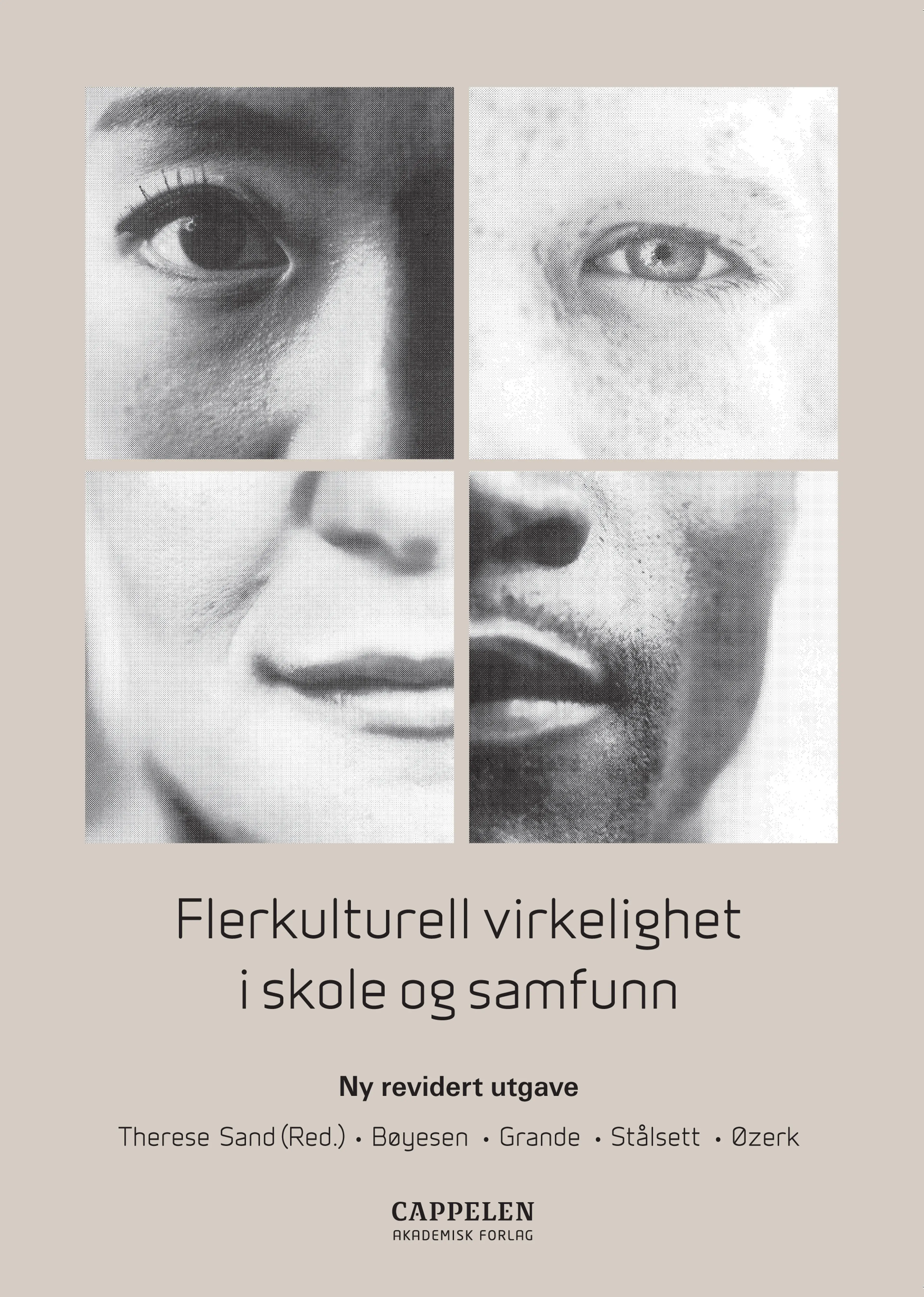 Omslag Flerkulturell virkelighet i skole og samfunn av Therese Sand (red.) (Heftet)