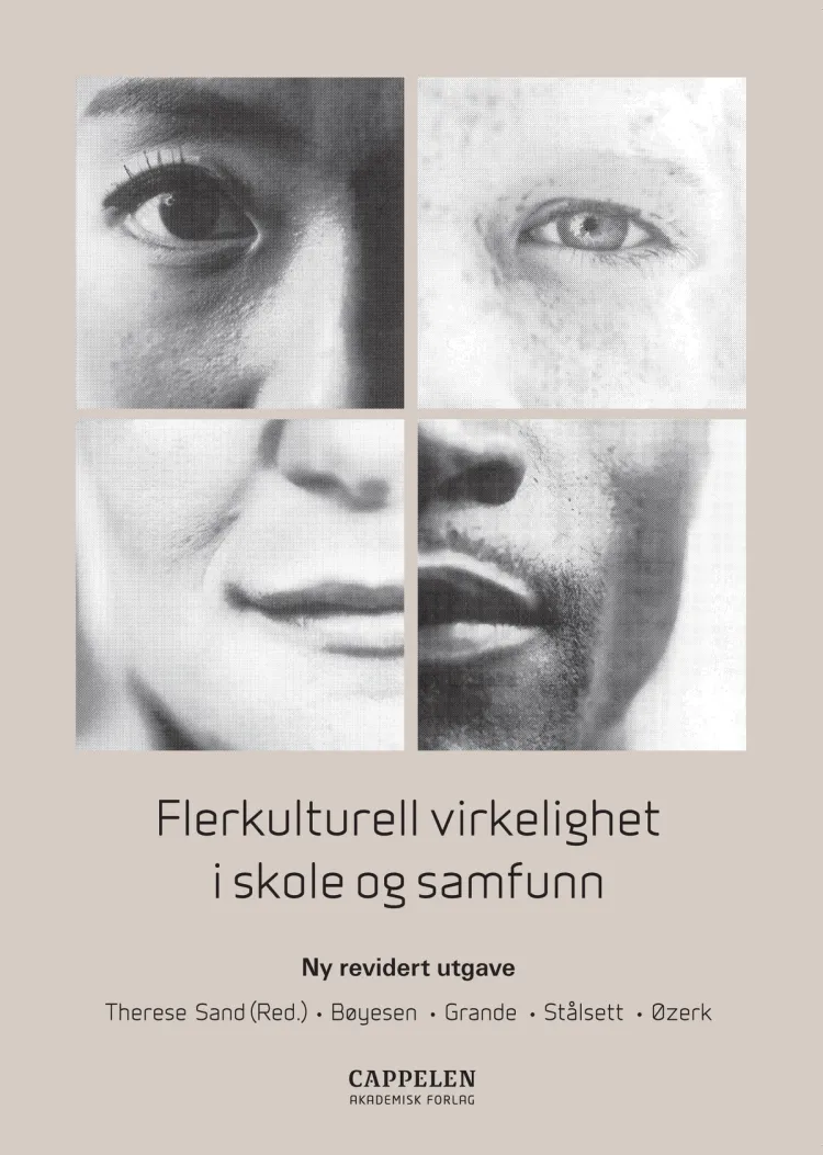 Omslag Flerkulturell virkelighet i skole og samfunn av Therese Sand (red.) (Heftet)