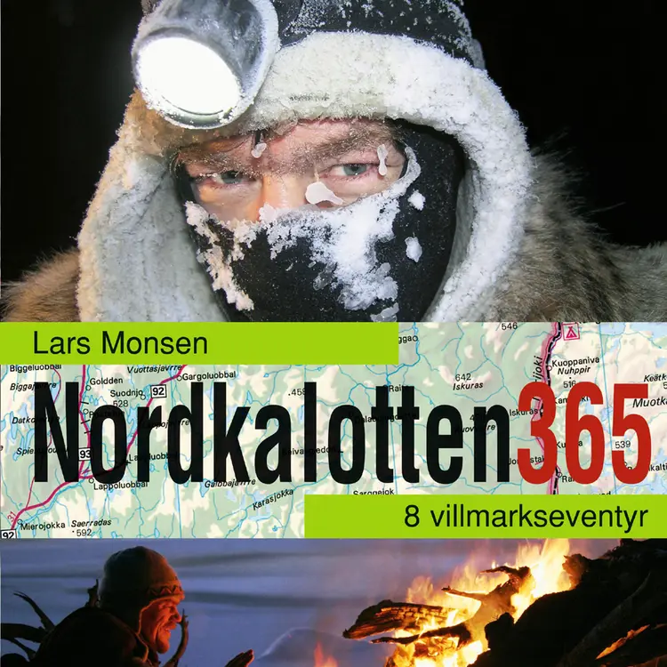 Omslag Nordkalotten 365 av Lars Monsen (Lydbok)