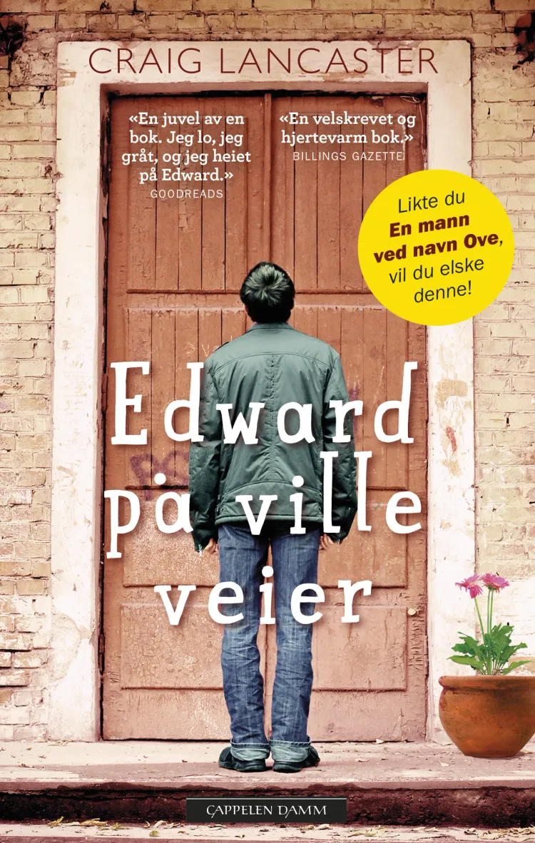 Omslag Edward på ville veier av Craig Lancaster (Heftet)