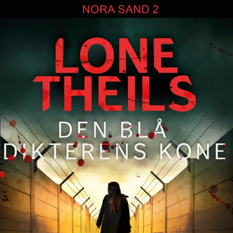 Omslag Den blå dikterens kone av Lone Theils (Lydbok)
