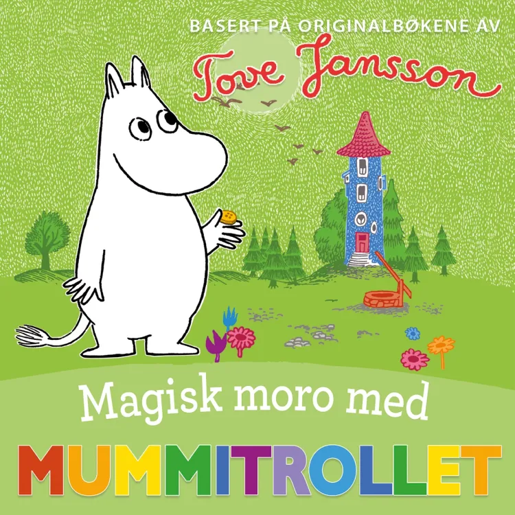 Omslag Magisk moro med Mummitrollet av Tove Jansson (Lydbok)