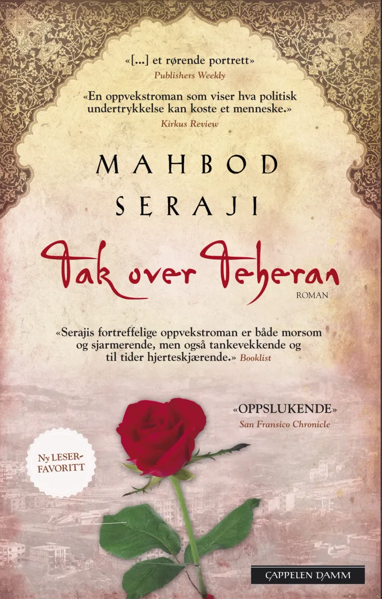 Omslag Tak over Teheran av Mahbod Seraji (Heftet)