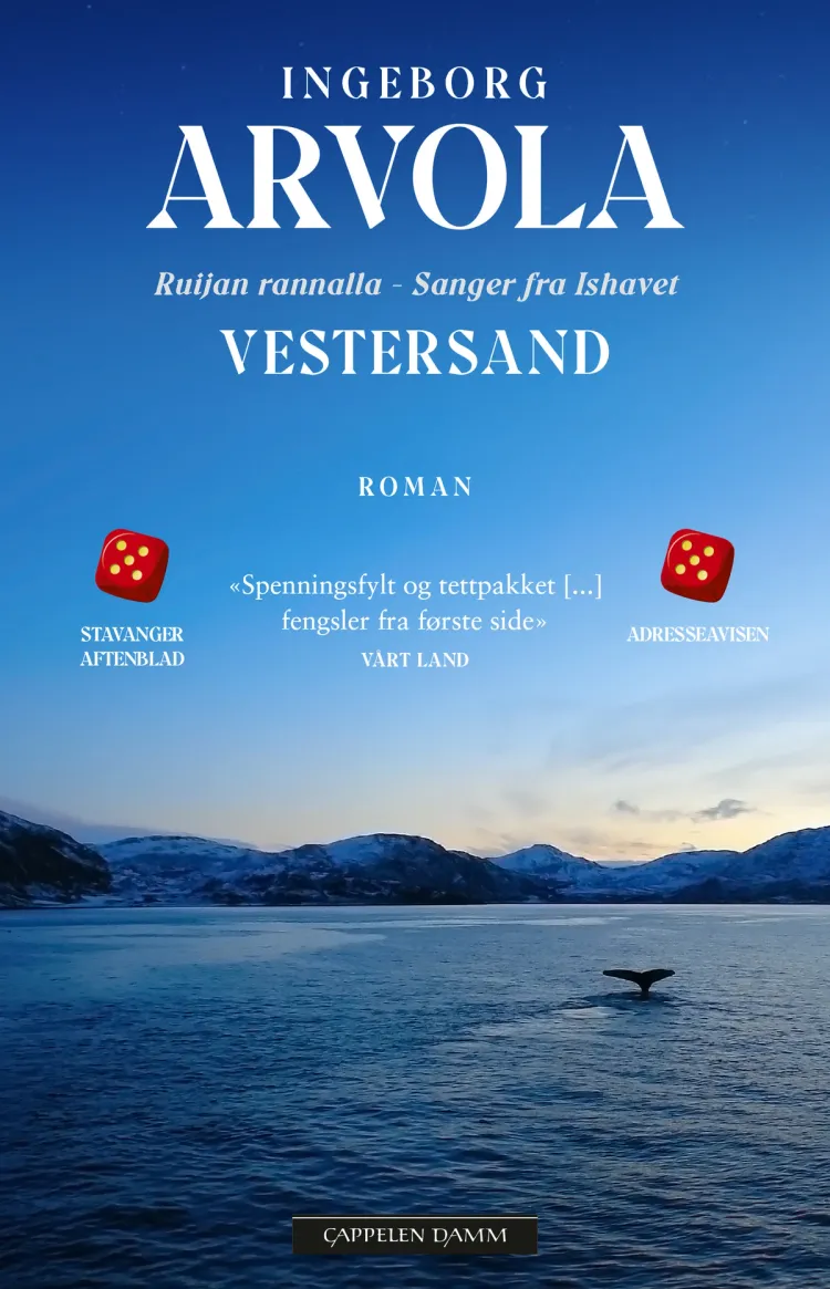 Omslag Vestersand av Ingeborg Arvola (Heftet)