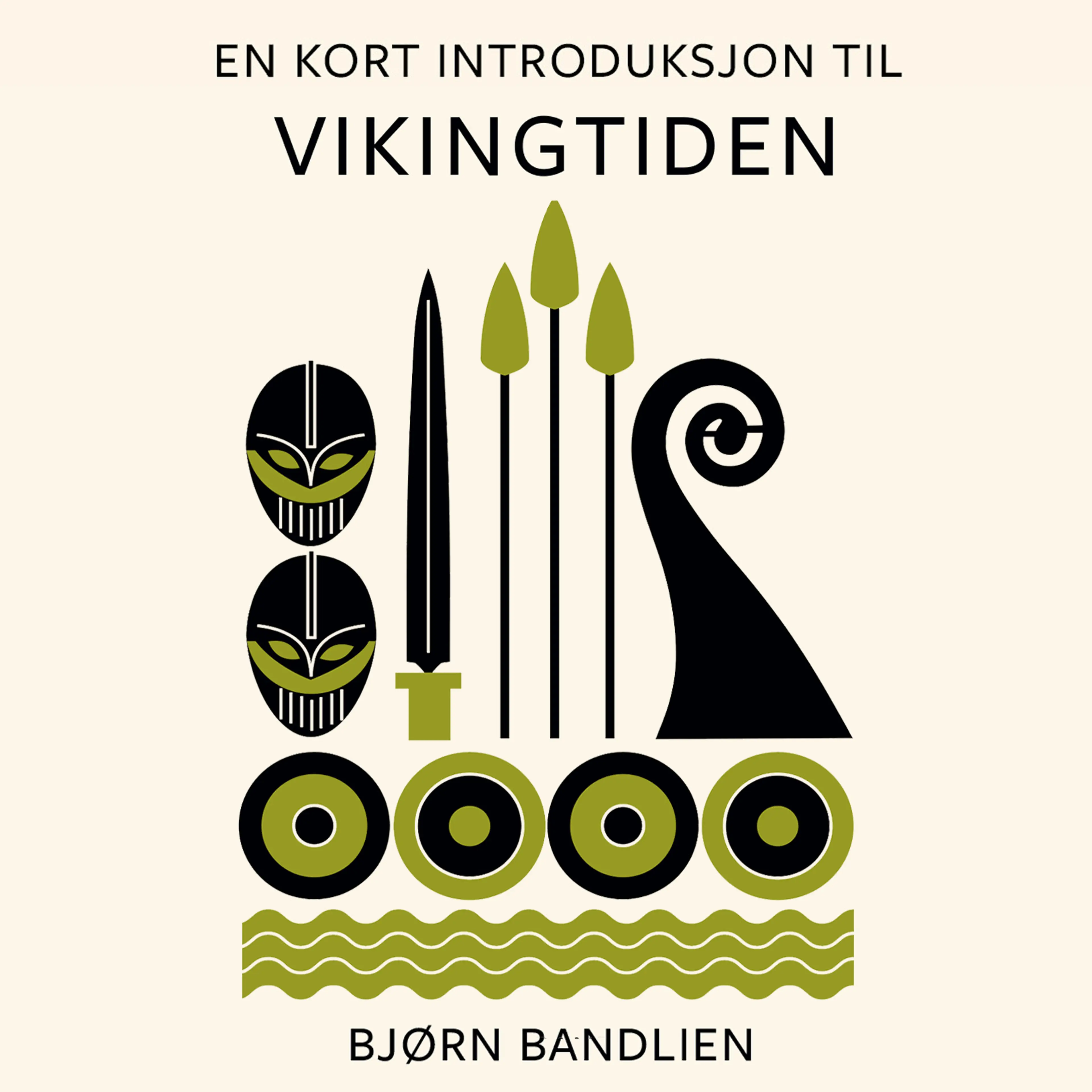 Omslag En kort introduksjon til vikingtiden av Bjørn Bandlien (Lydbok)