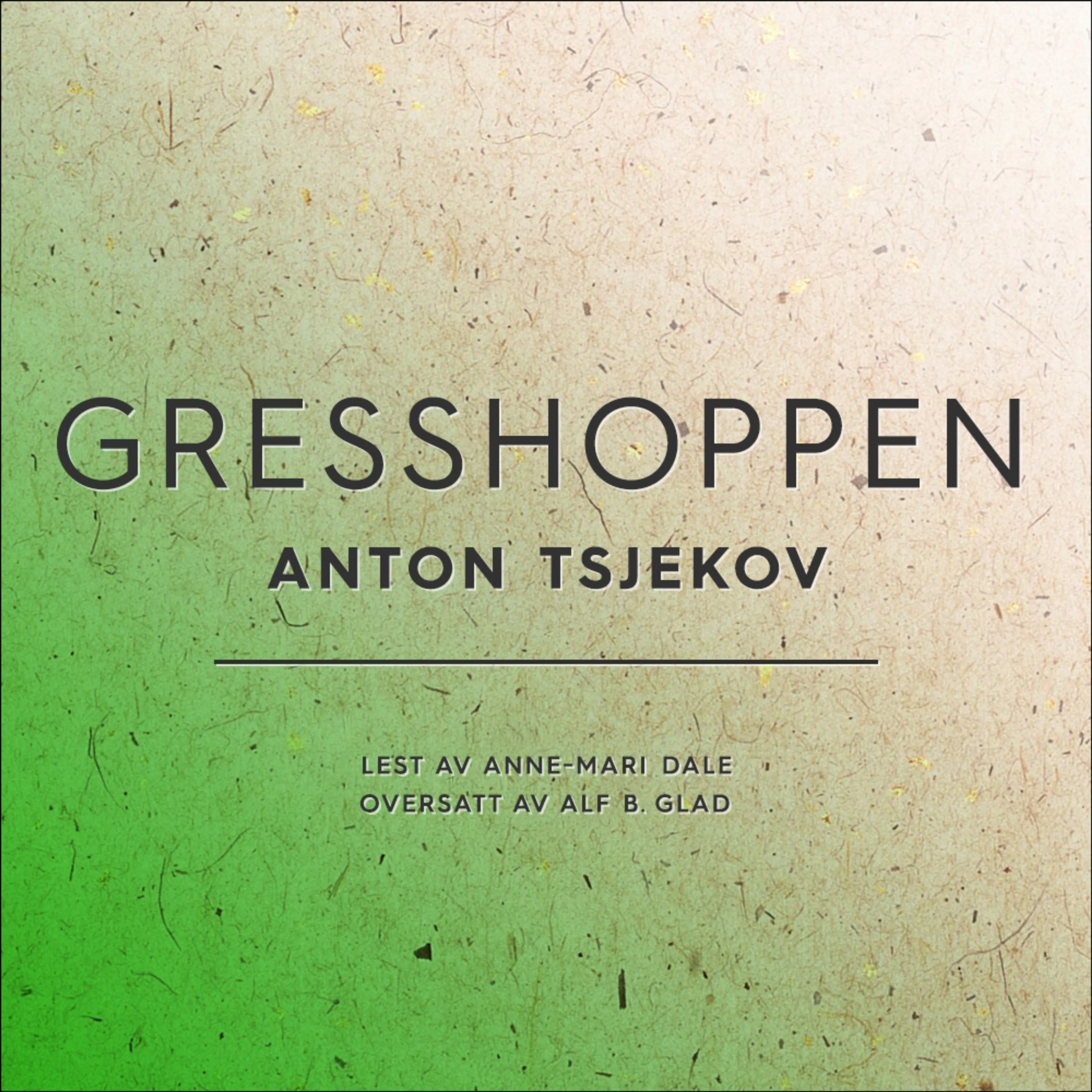 Omslag Gresshoppen av Anton Tsjekov (Lydbok)