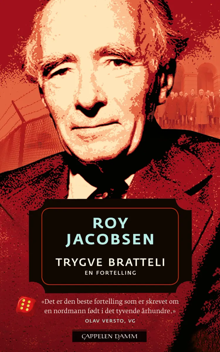 Omslag Trygve Bratteli av Roy Jacobsen (Ebok)