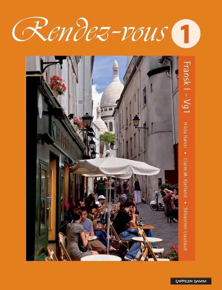 Omslag Rendez-vous 1 (2012) av Hilda Hønsi, Claire Kjetland og Sébastien Liautaud (Heftet)