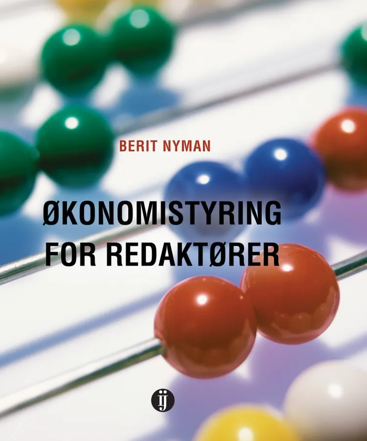 Omslag Økonomistyring for redaktører av Berit Nyman (Ebok)