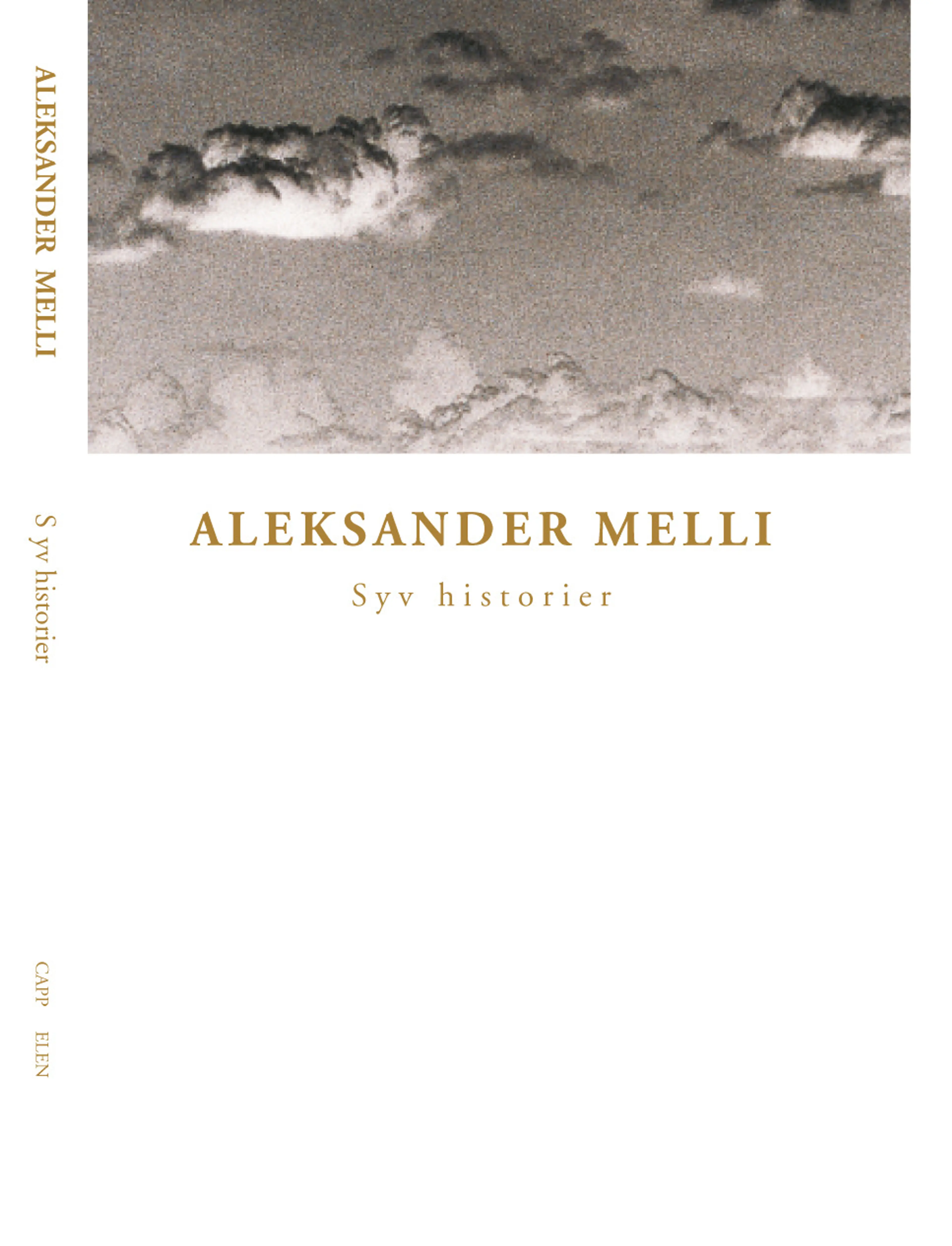 Omslag Syv historier av Aleksander Melli (Innbundet)