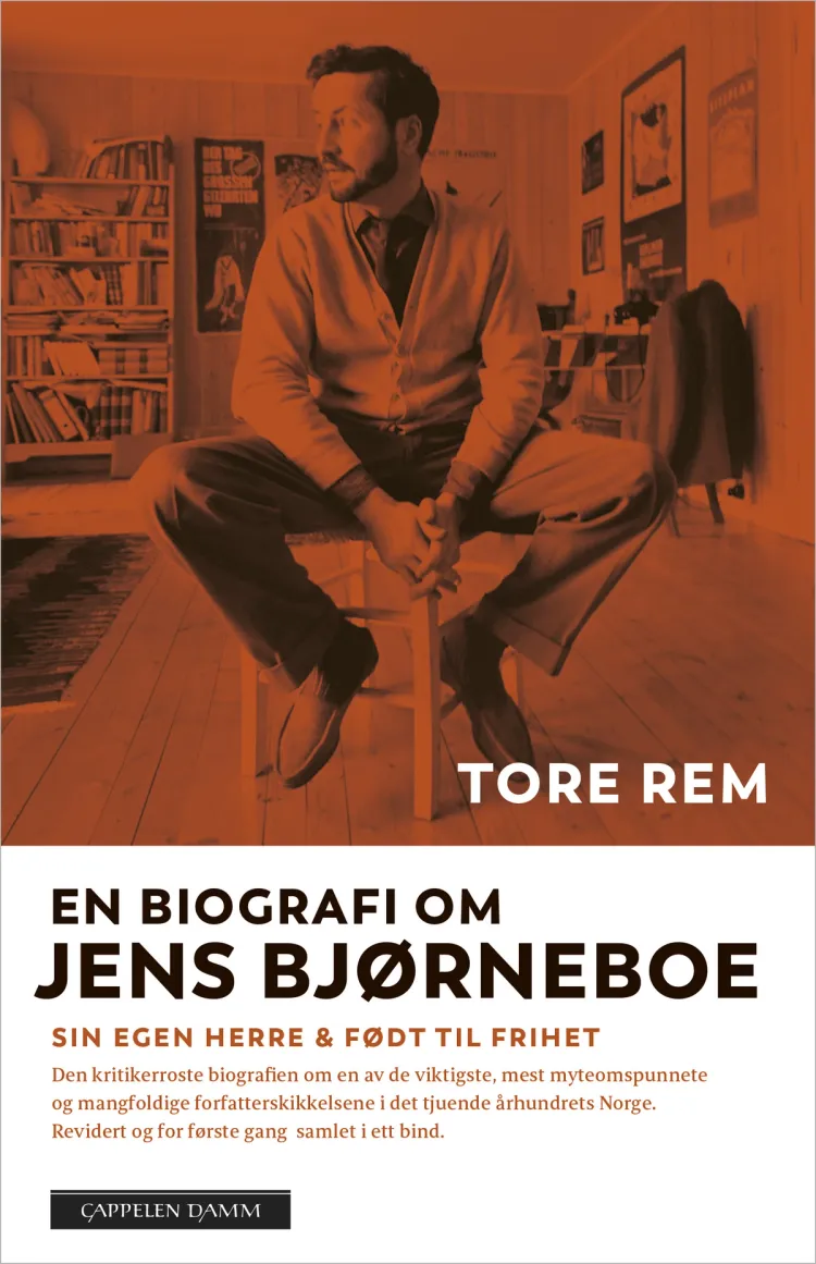 Omslag En biografi om Jens Bjørneboe av Tore Rem (Ebok)