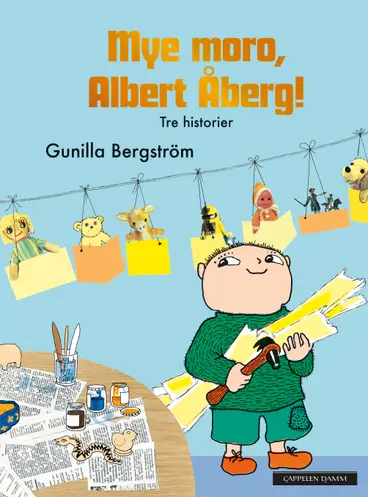 Omslag Mye moro, Albert Åberg! av Gunilla Bergström (Innbundet)