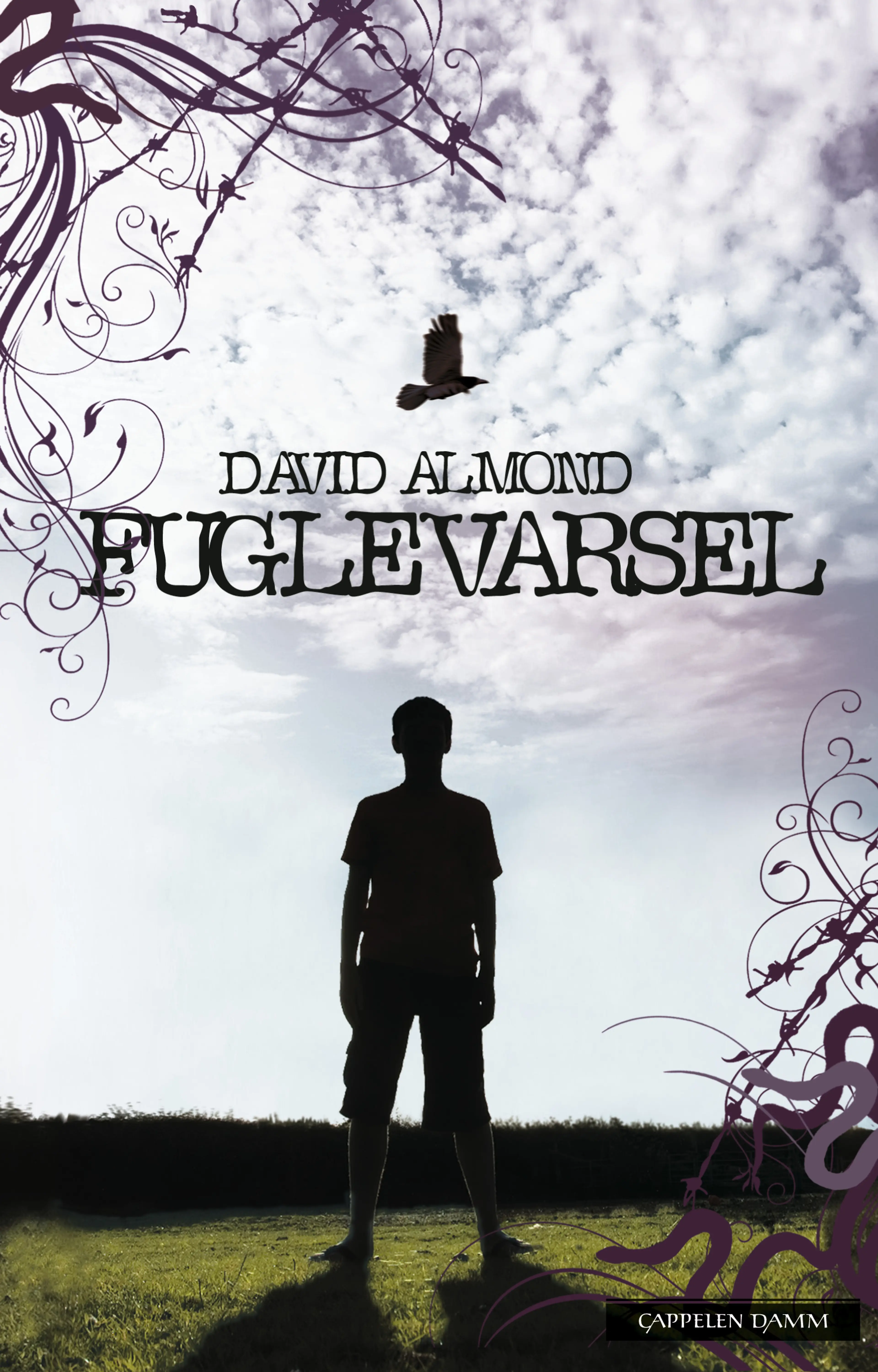 Omslag Fuglevarsel av David Almond (Innbundet)