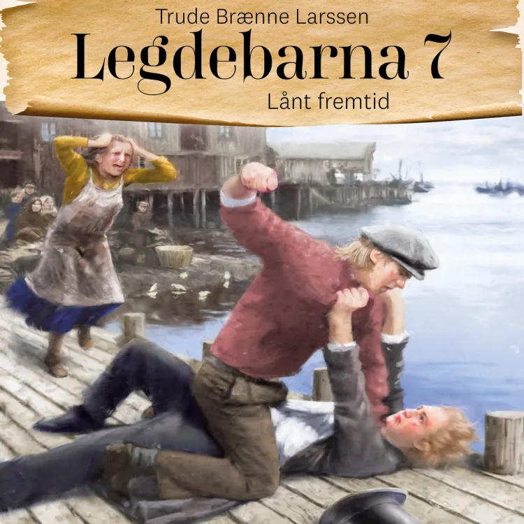 Omslag Lånt fremtid av Trude Brænne Larssen (Lydbok)