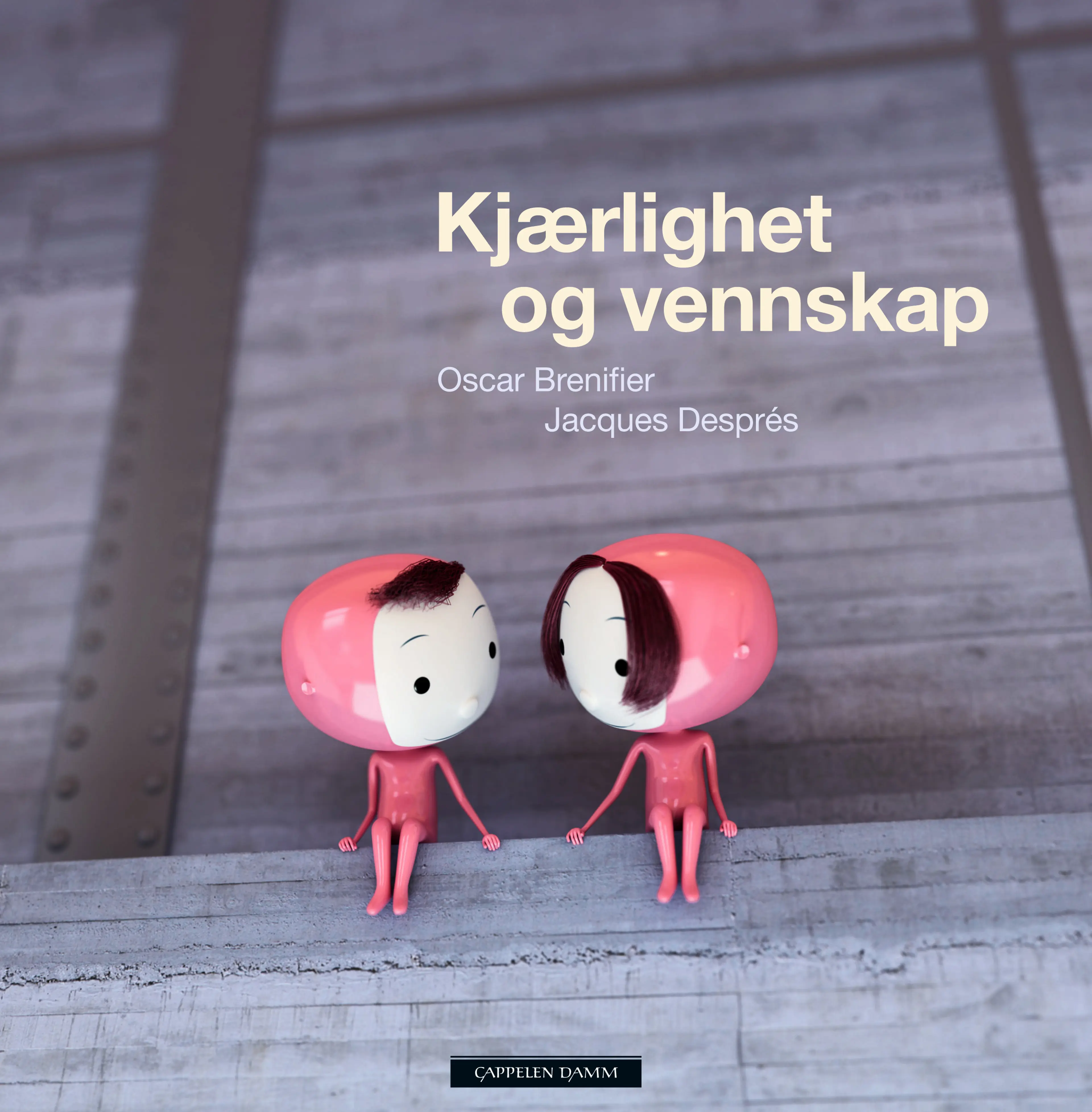 Omslag Kjærlighet og vennskap av Oscar Brenifier (Innbundet)