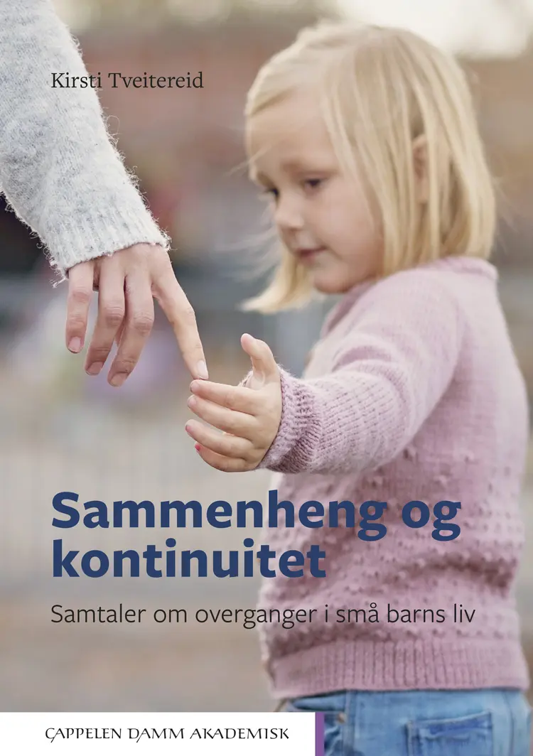 Omslag Sammenheng og kontinuitet av Kirsti Tveitereid (Heftet)