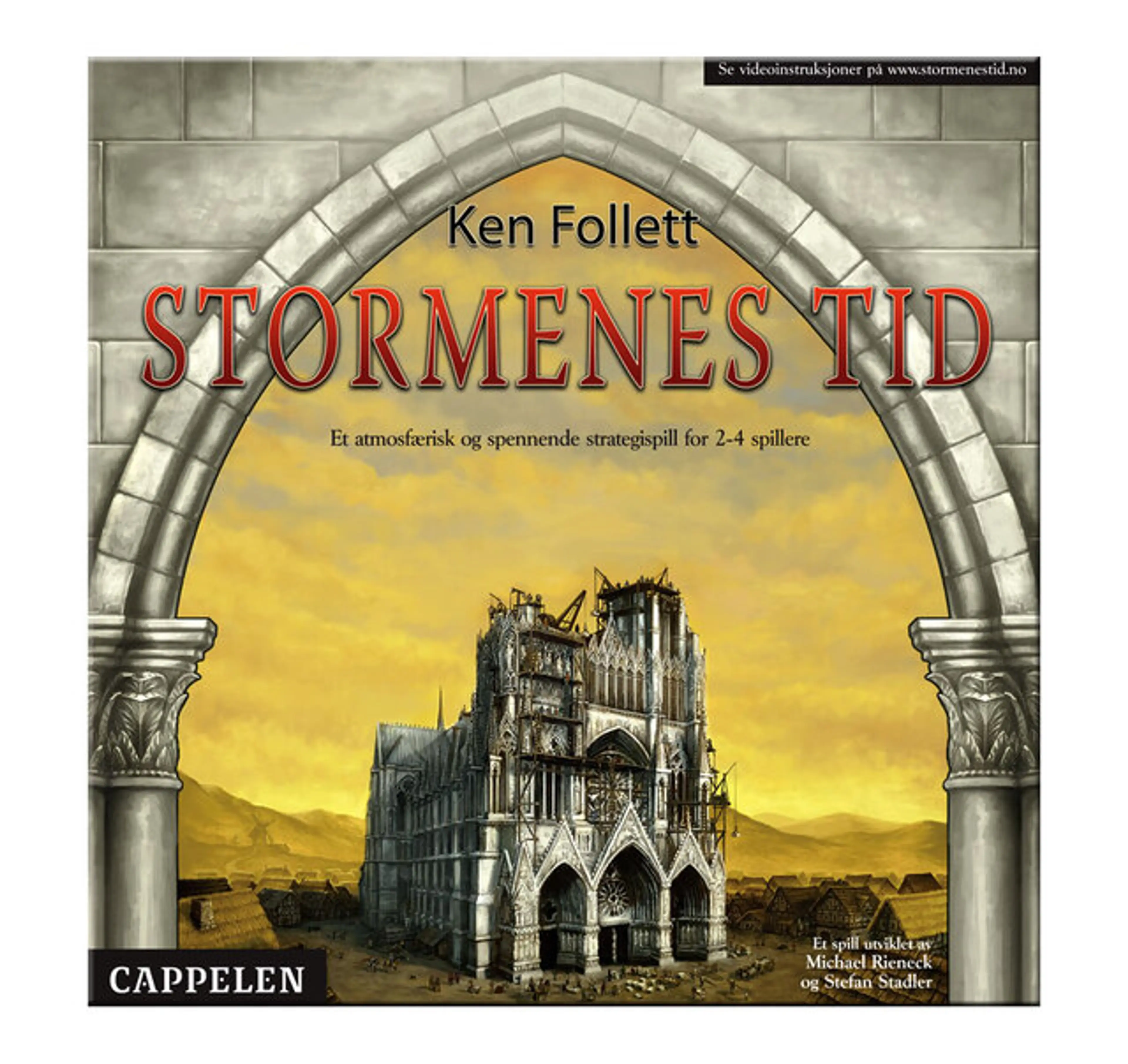 Omslag Stormenes tid av Ken Follett (Ukjent)