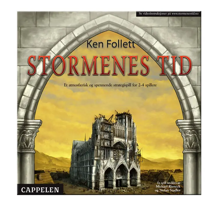 Omslag Stormenes tid av Ken Follett (Ukjent)