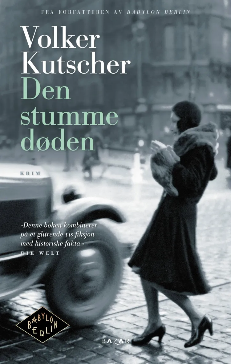 Omslag Den stumme døden av Volker Kutscher (Ebok)