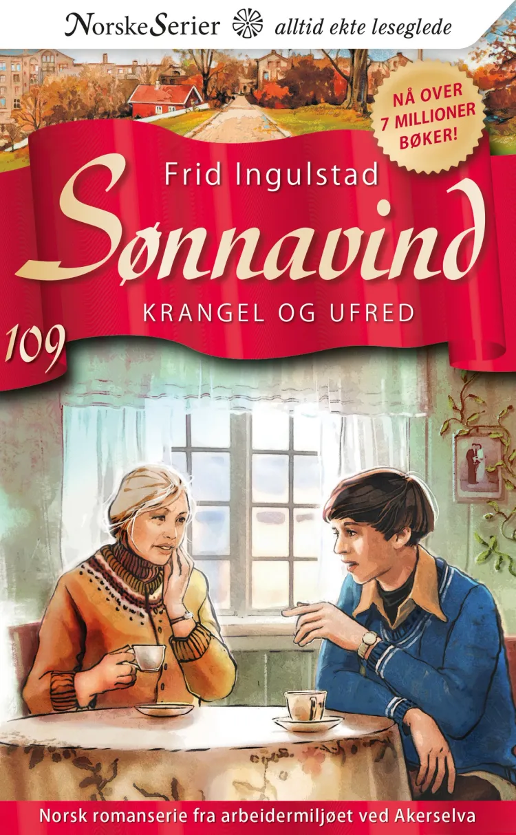 Omslag Krangel og ufred av Frid Ingulstad (Heftet)
