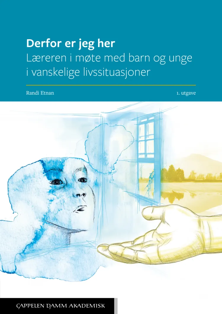 Omslag Derfor er jeg her av Randi Etnan (Heftet)