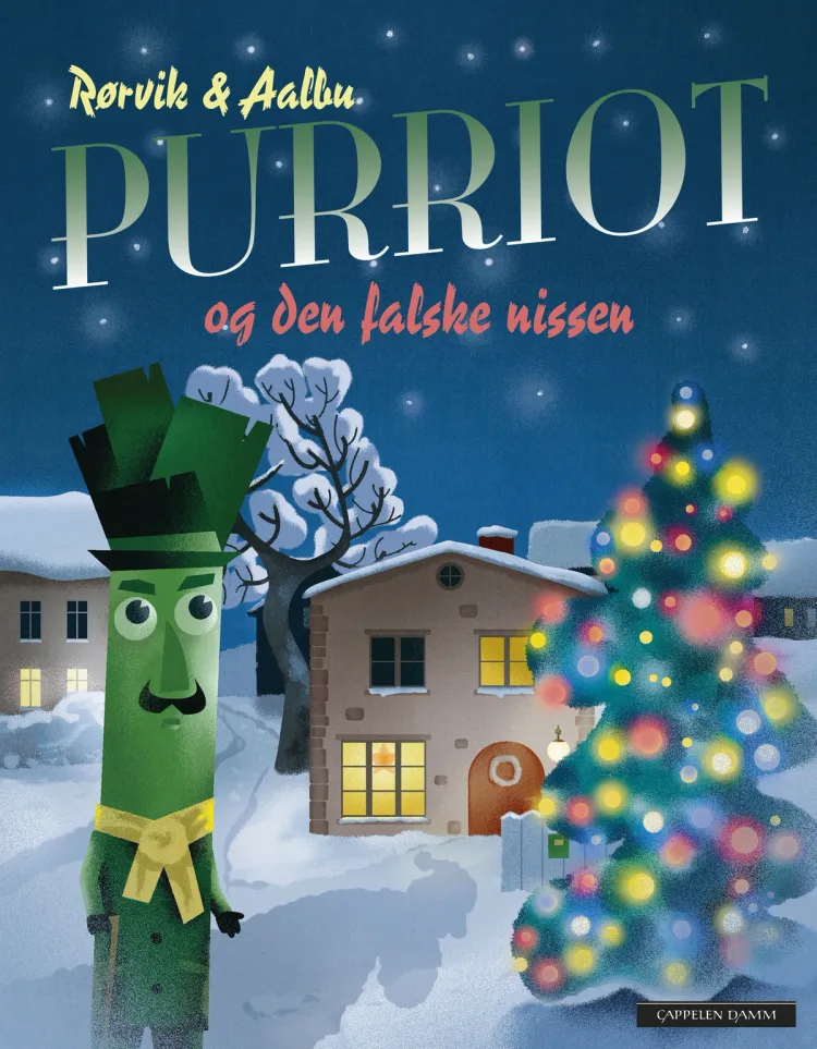 Omslag Purriot og den falske nissen av Bjørn F. Rørvik og Ragnar Aalbu (Ebok)