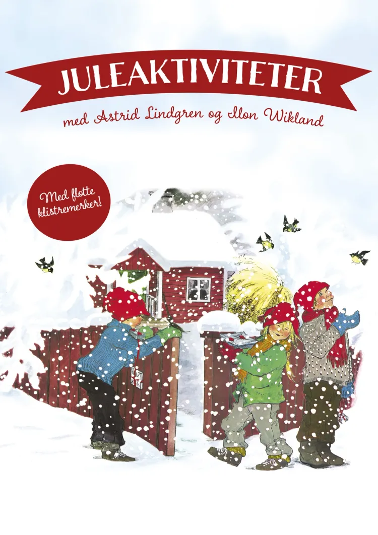 Omslag Juleaktiviteter med Astrid Lindgren (Heftet)