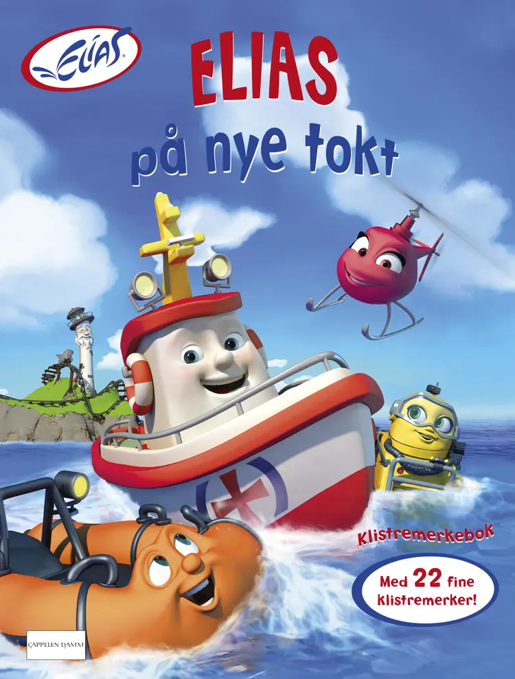 Omslag Elias på nye tokt - lek med klistremerker av Animando AS (Heftet)