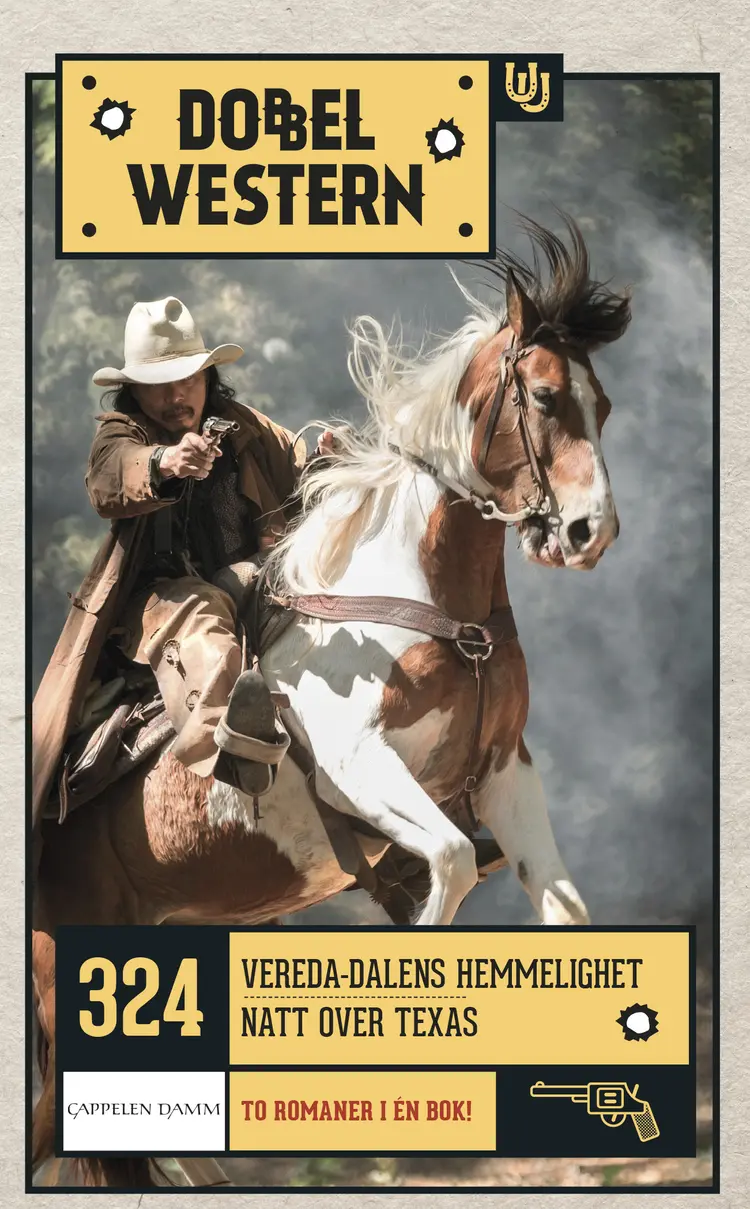 Omslag Vereda-dalens hemmelighet/Natt over Texas av Jackson Cole (Heftet)