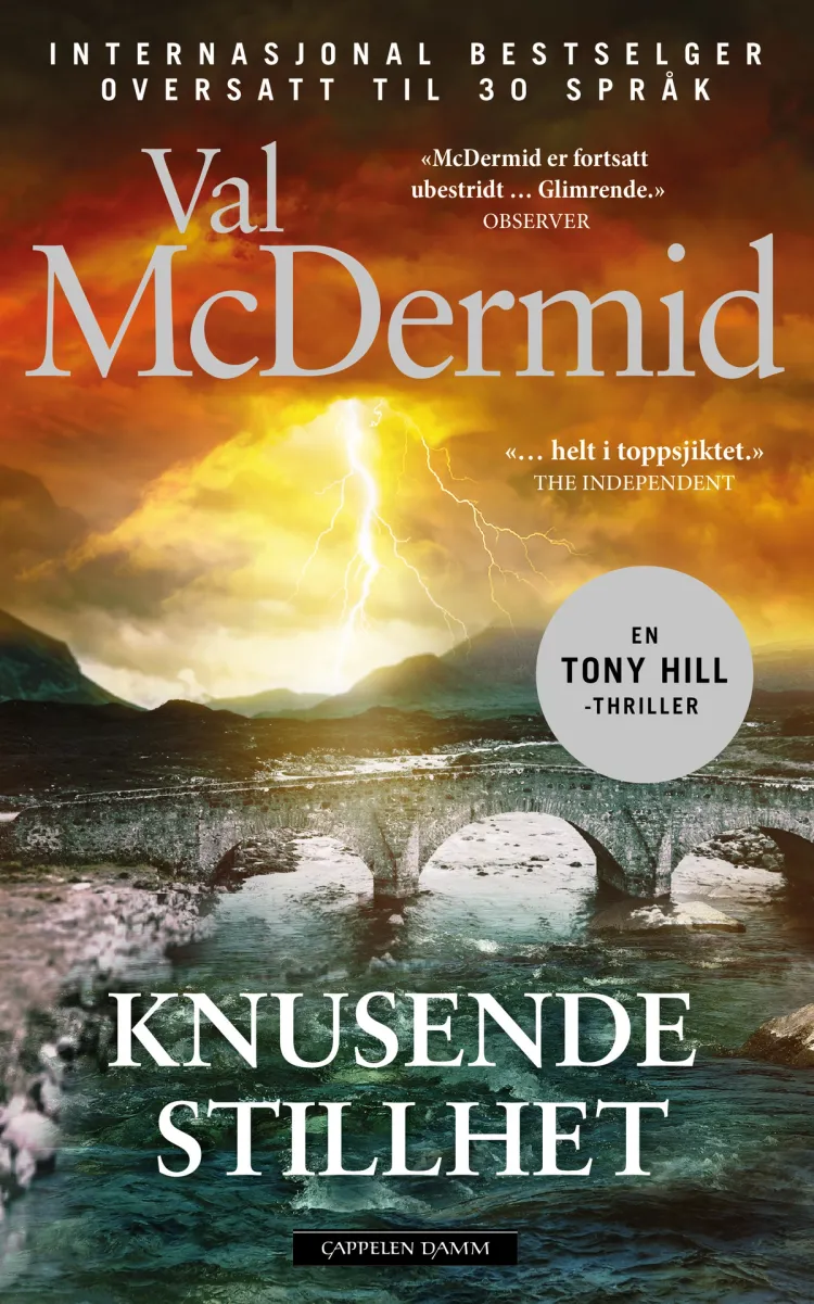 Omslag Knusende stillhet av Val McDermid (Ebok)
