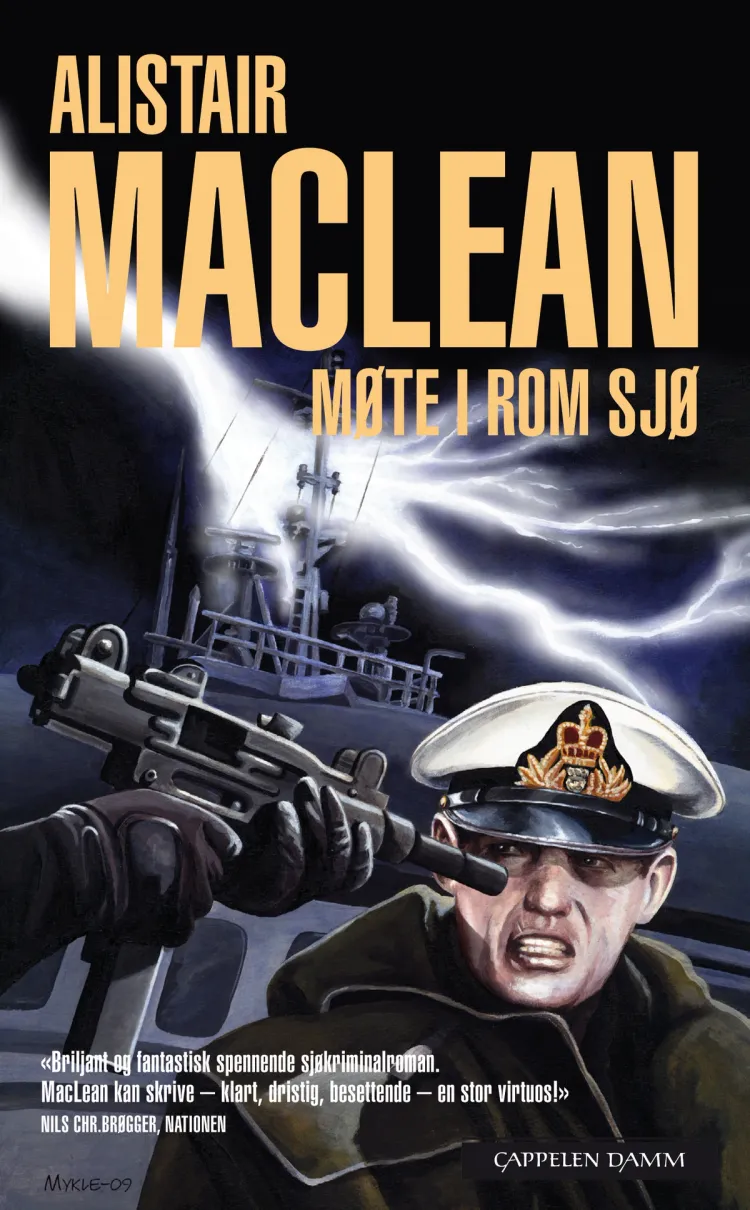 Omslag Møte i rom sjø av Alistair MacLean (Heftet)