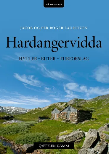Omslag Hardangervidda av Per Roger Lauritzen og Jacob Lauritzen (Heftet)