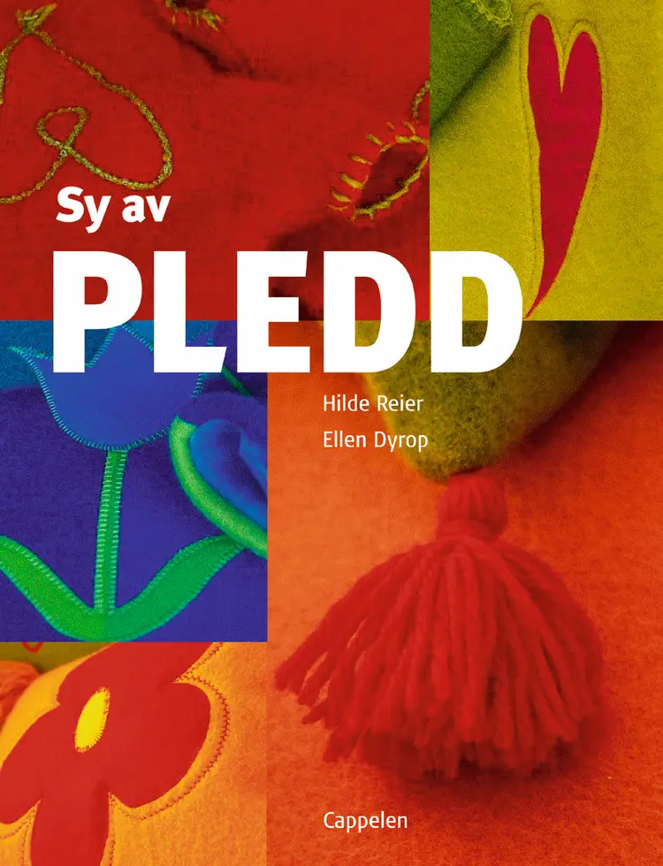 Omslag Sy av pledd av Ellen Dyrop og Hilde Reier (Innbundet)