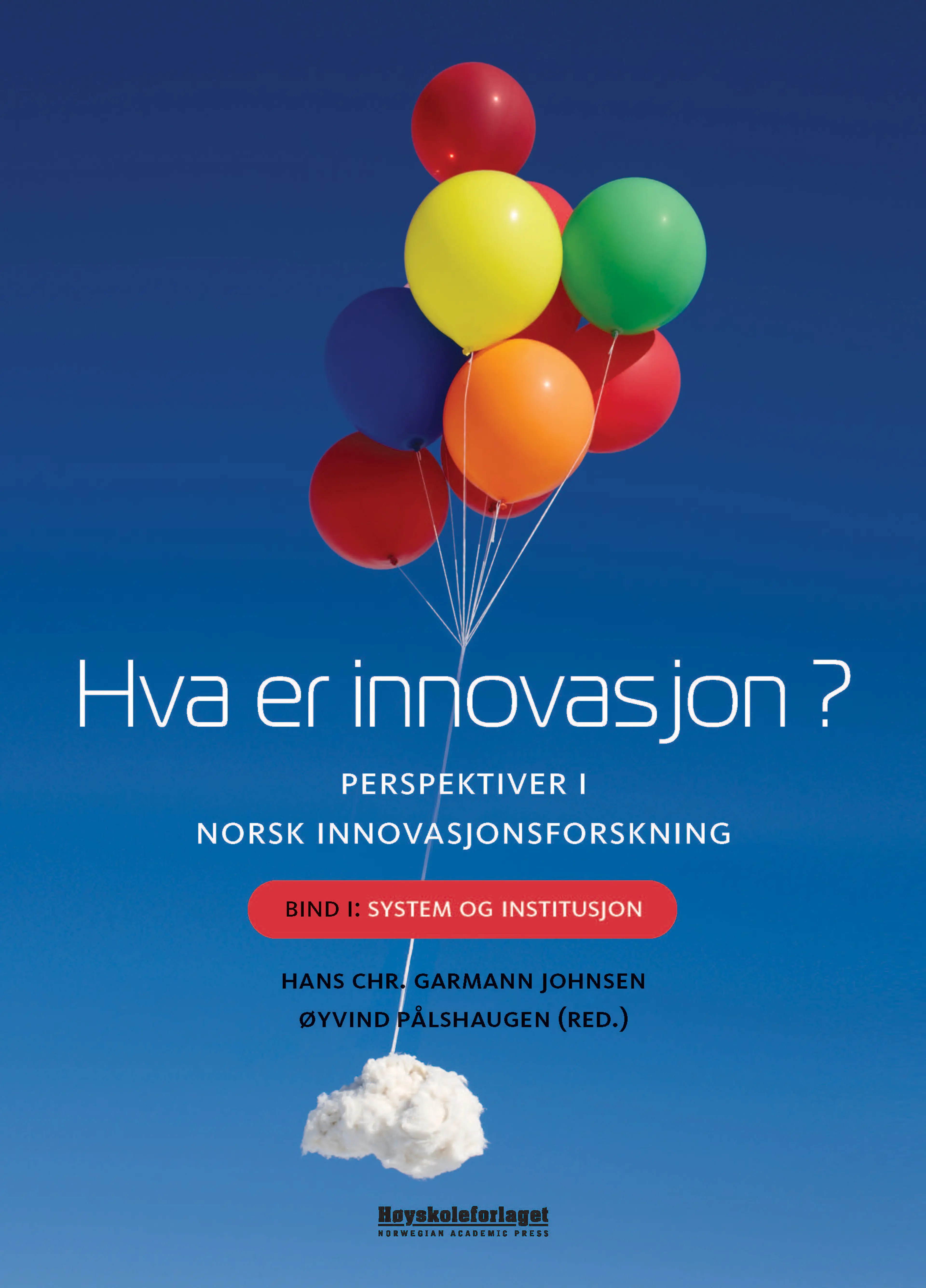 Omslag Hva er innovasjon? Perspektiver i norsk innovasjonsforskning av Hans Chr. Garmann Johnsen og Øyvind Pålshaugen (red.) (Heftet)