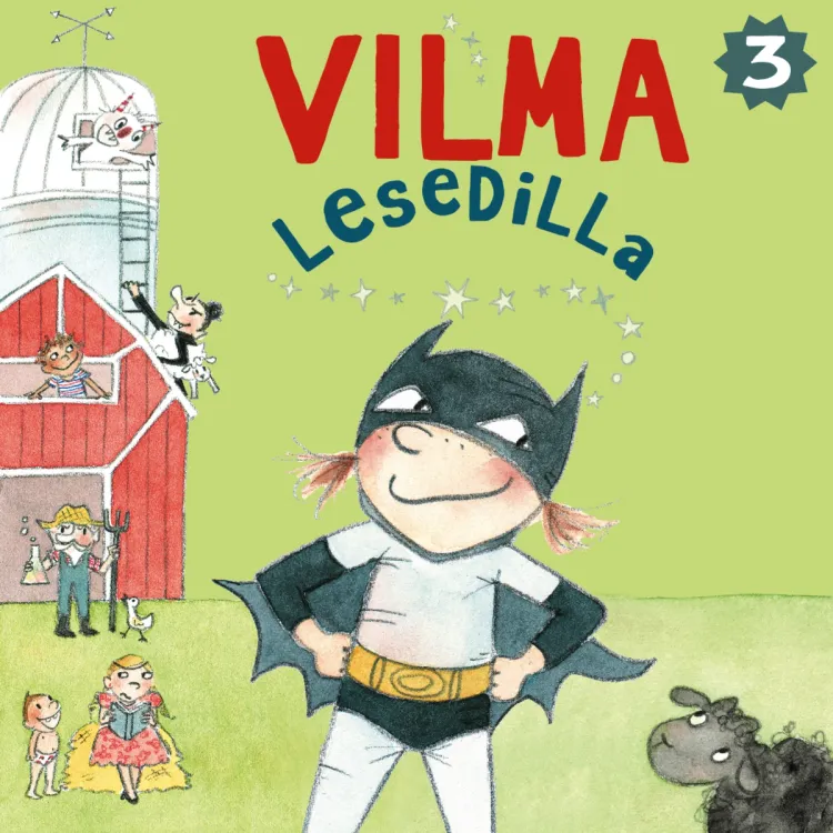 Omslag Vilma lesedilla av Abby Hanlon (Lydbok)