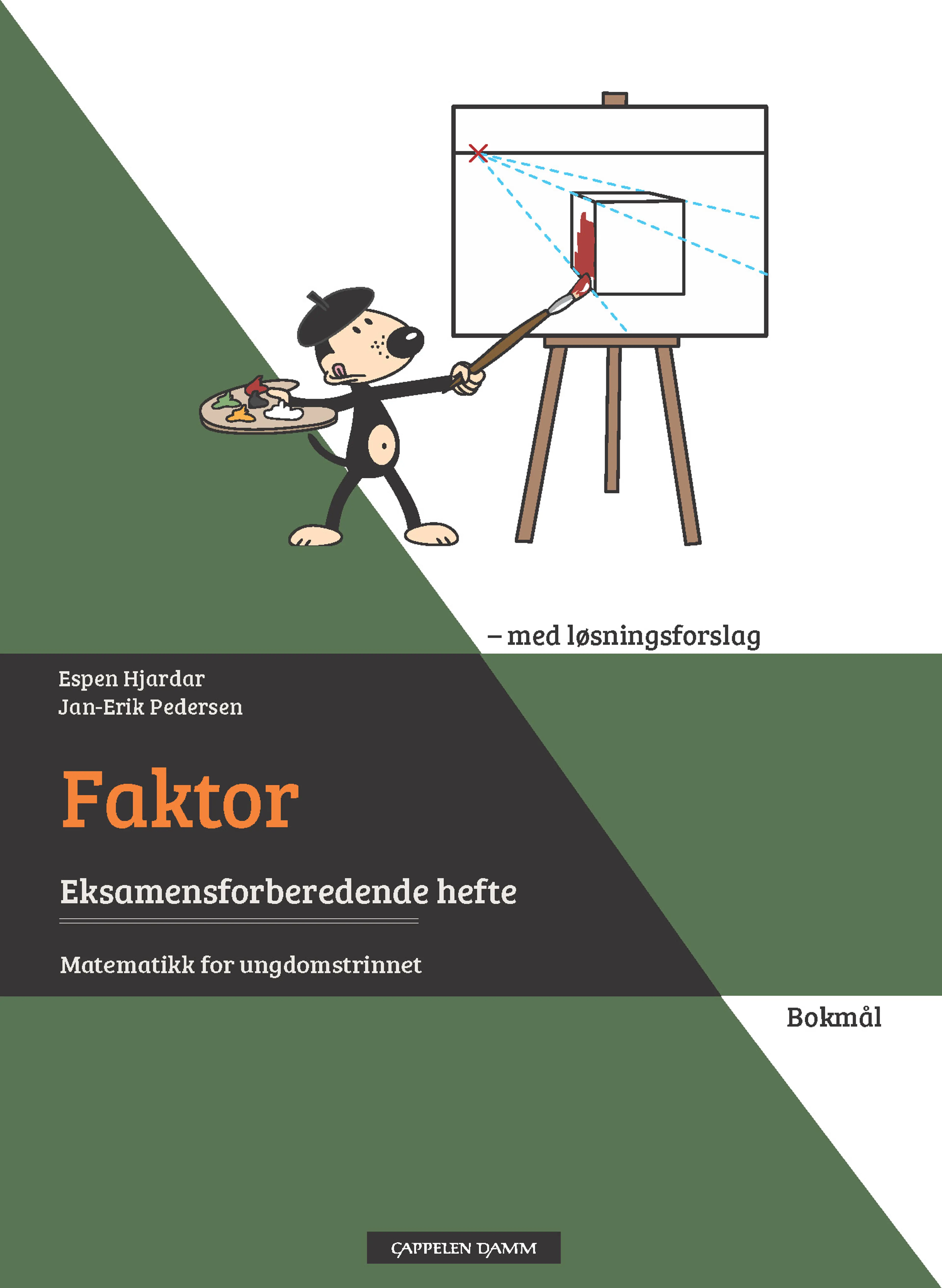 Omslag Faktor Eksamensforberedende hefte av Espen Hjardar og Jan-Erik Pedersen (Heftet)