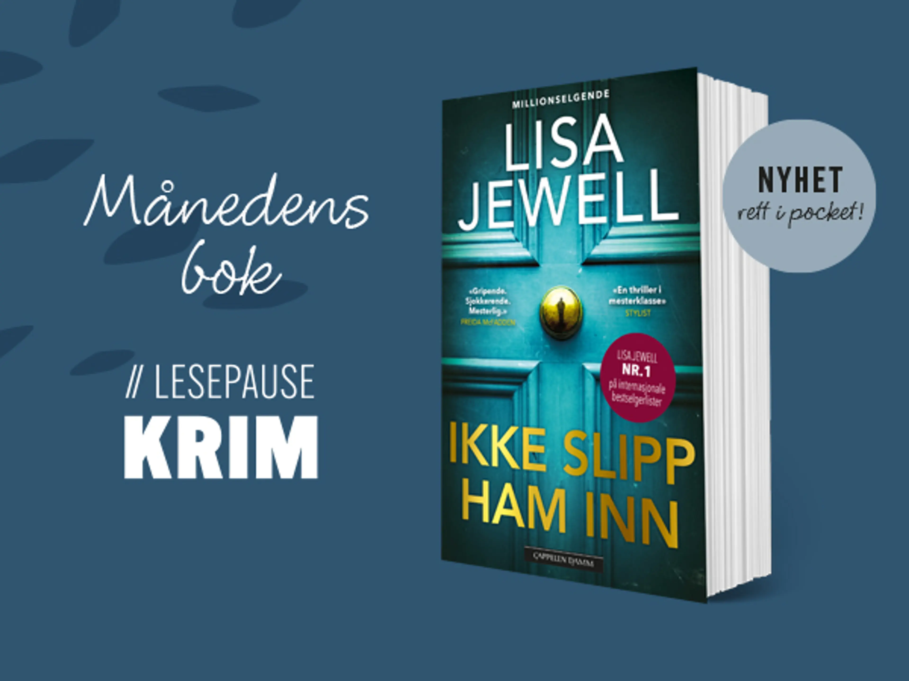 Boken Ikke slipp ham inn av Lisa Jewell