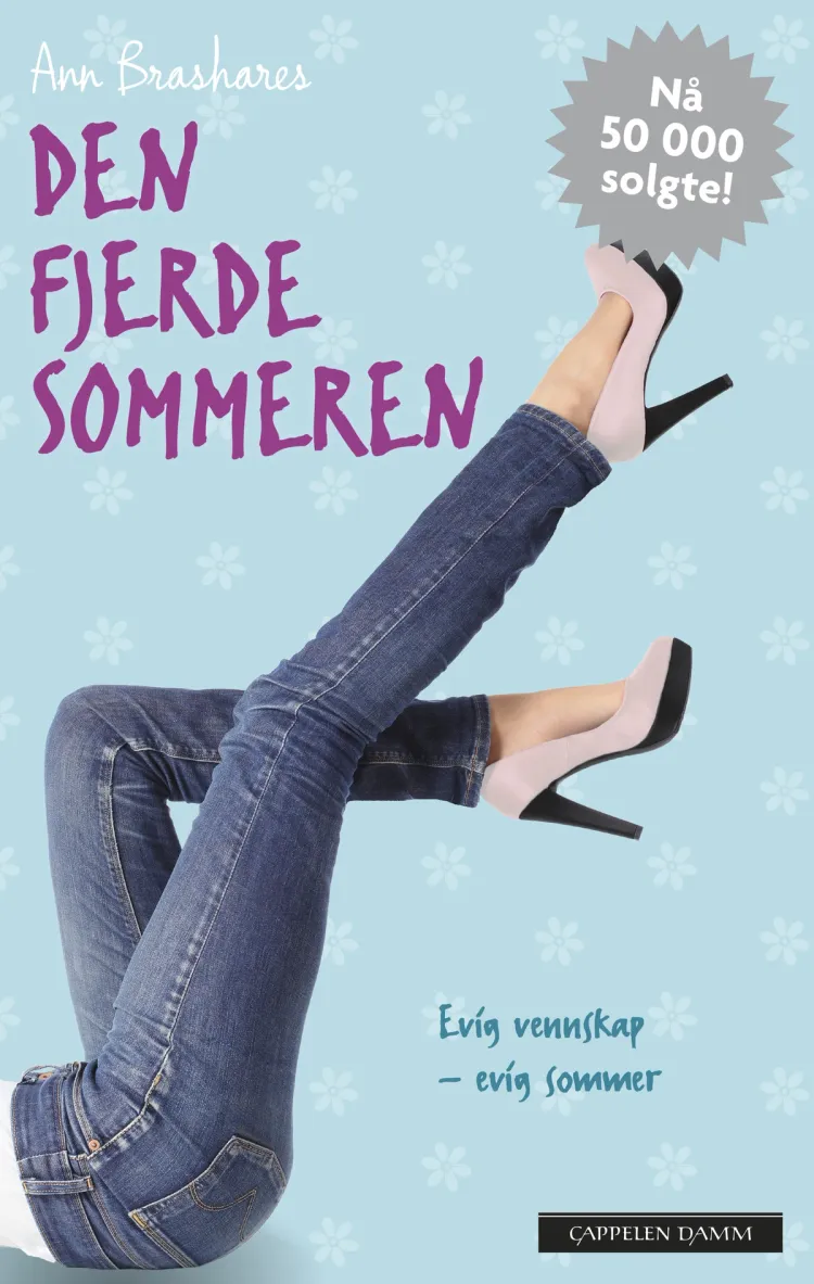 Omslag Den fjerde sommeren av Ann Brashares (Heftet)