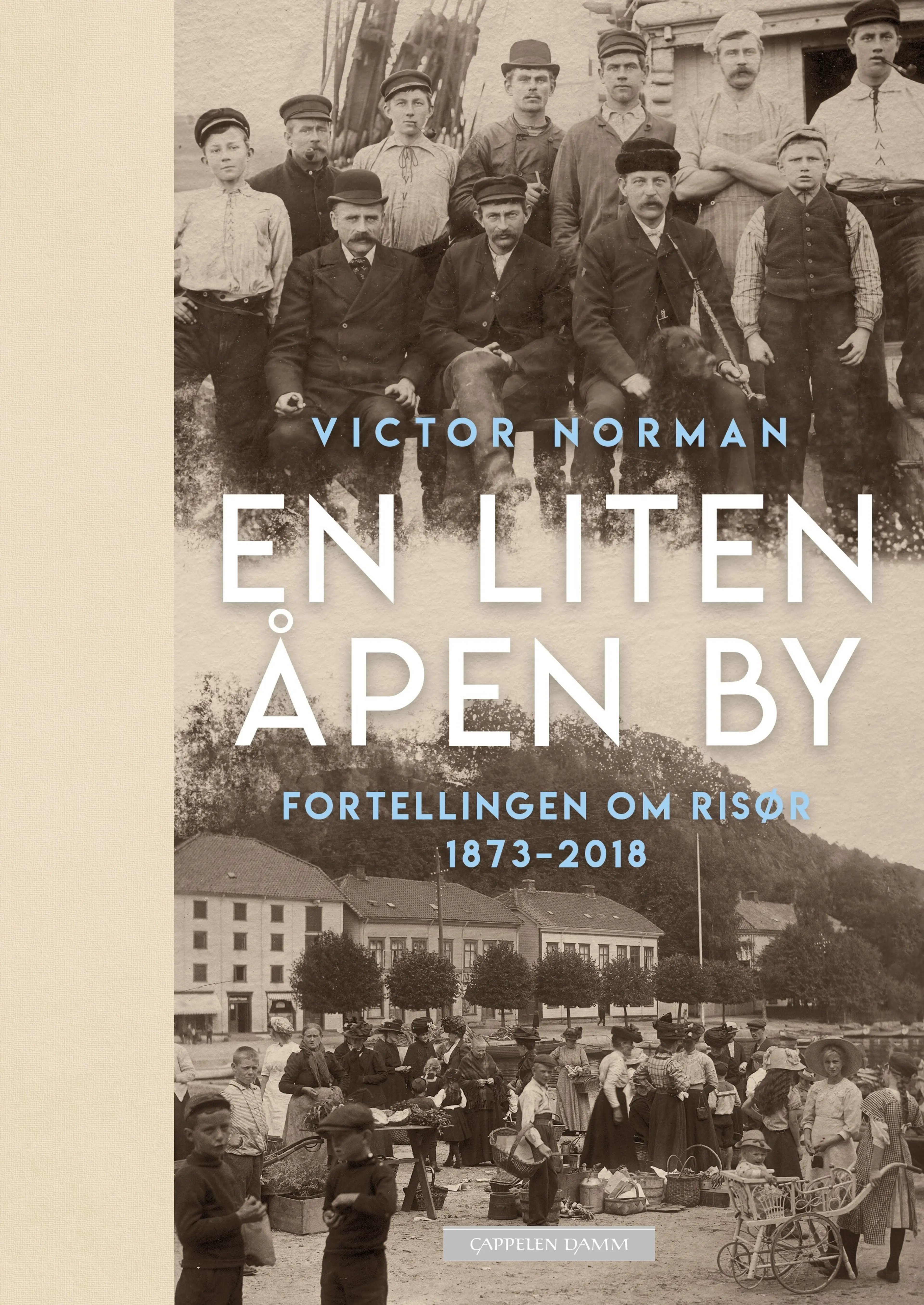 Omslag En liten åpen by av Victor Norman (Innbundet)