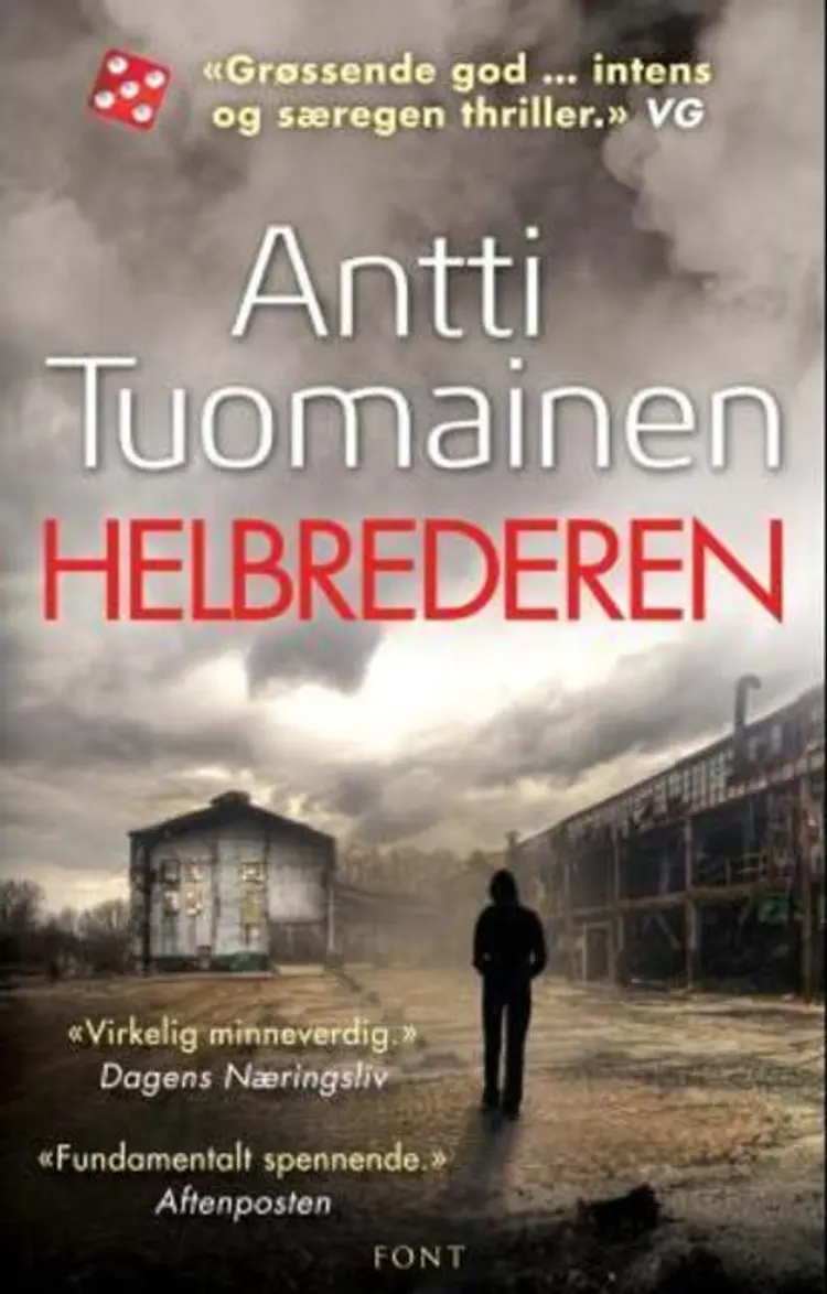 Omslag Helbrederen av Antti Tuomainen (Heftet)