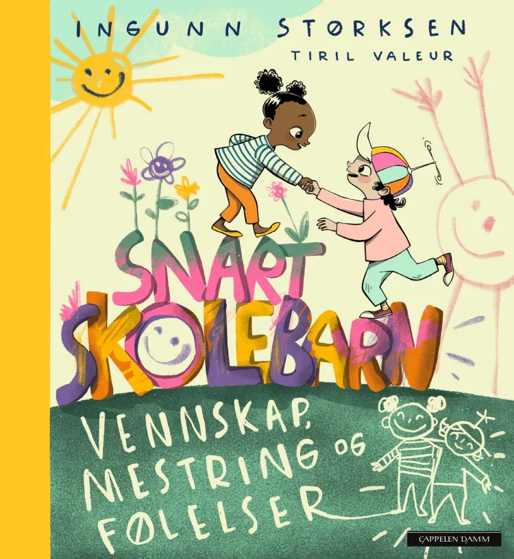 Omslag Snart skolebarn av Ingunn Størksen og Tiril Valeur (Ebok)
