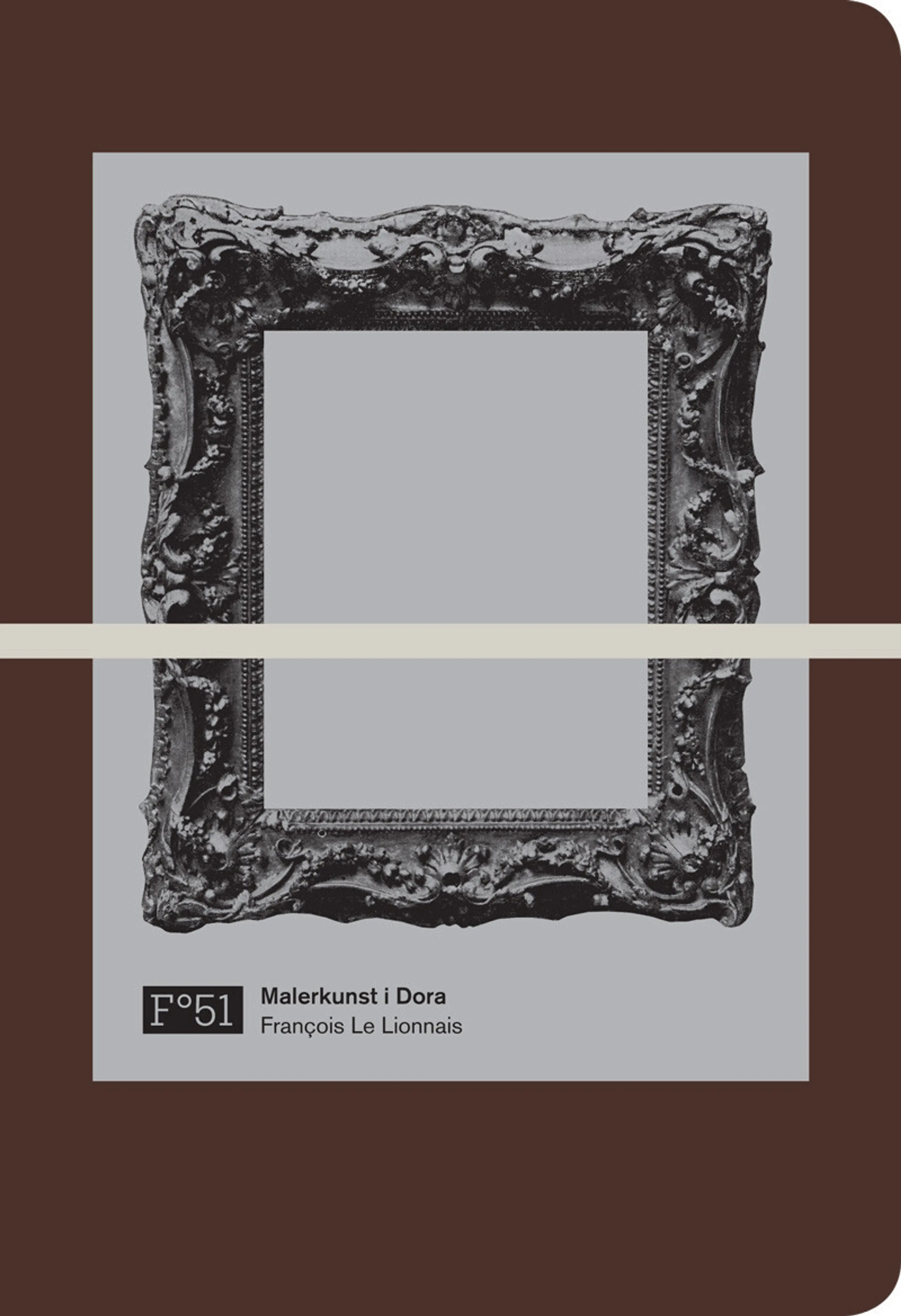 Omslag Malerkunst i Dora av François Le Lionnais (Heftet)